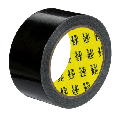 Yellowyellow Heavy Duty BLACK CLOTH TAPE 50MM X 15M